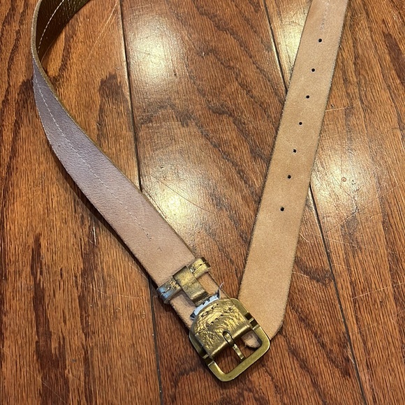 gold metallic belt - Picture 2 of 3